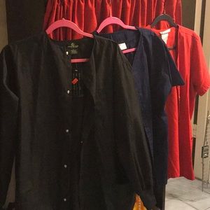 SCRUBS PANTS, TOPS, JACKETS